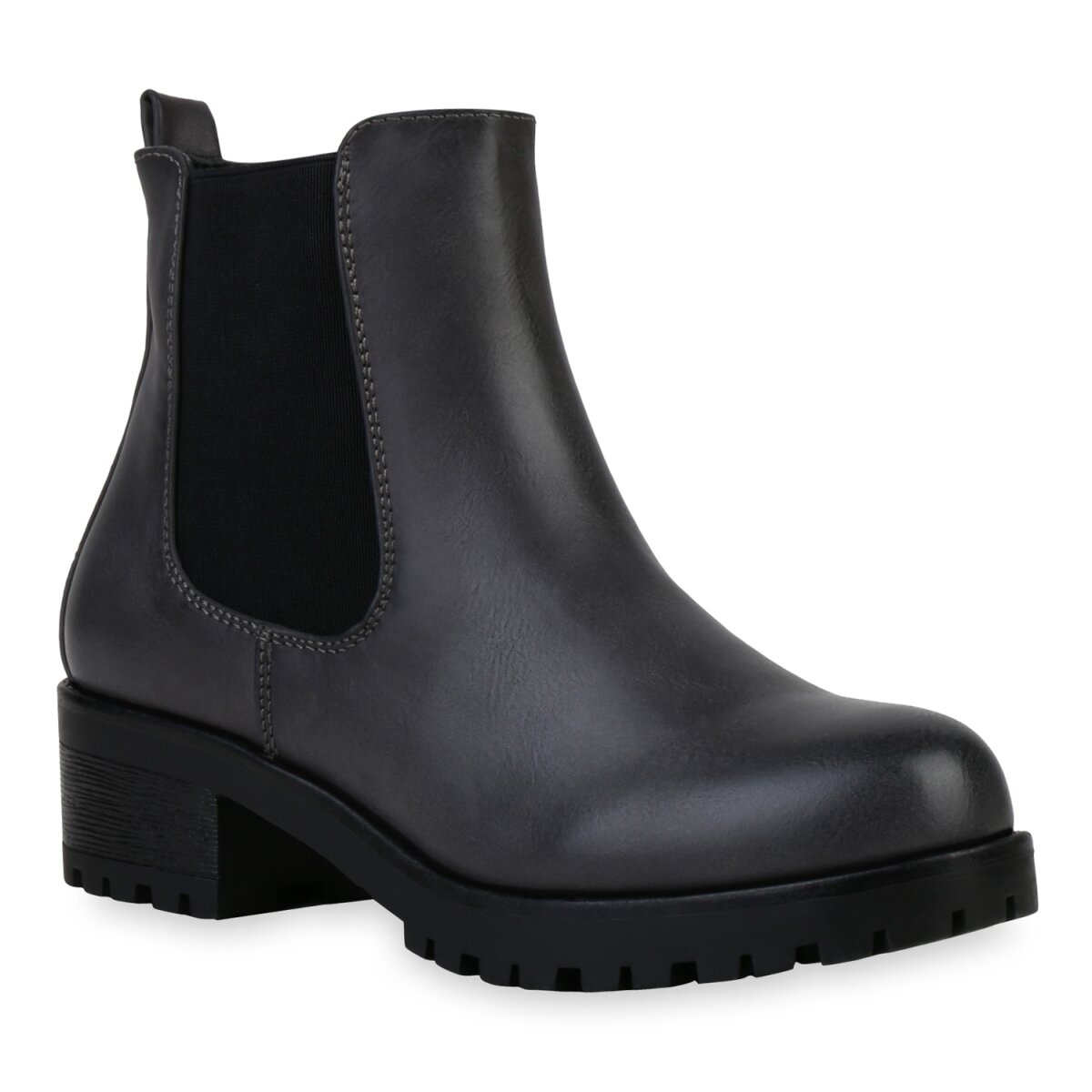 Damen Chelsea Boots in Schwarz 836401 online kaufen