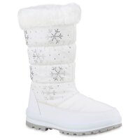 Damen Winterstiefel in Weiss