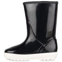 Kinder Gummistiefel in Dunkelblau Lack