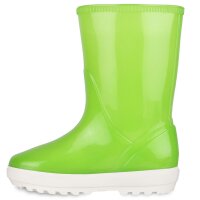 Kinder Gummistiefel in Grün Lack