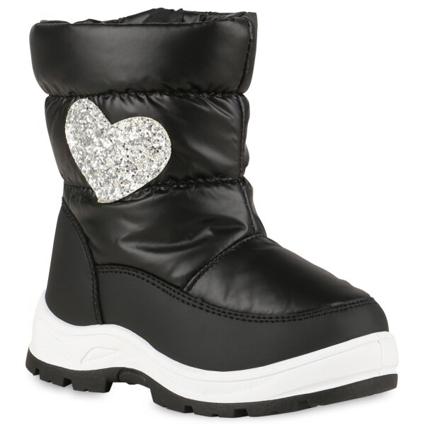 Kinder Winter Boots in Schwarz