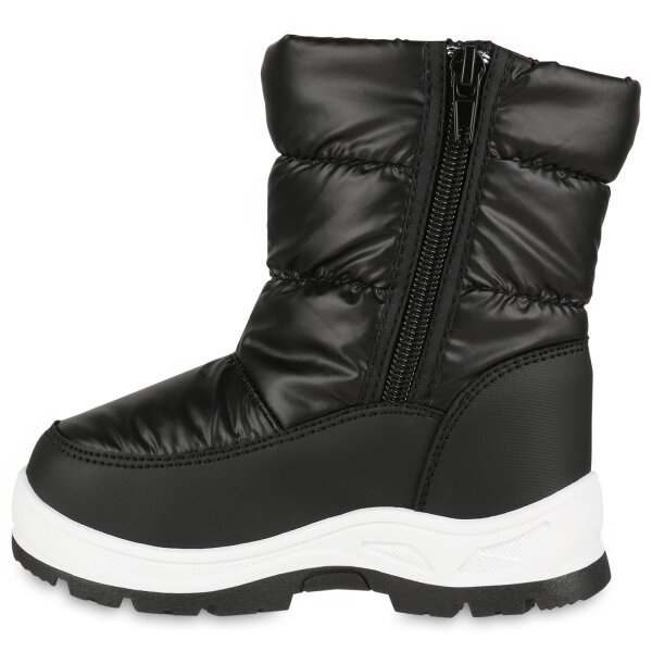 Kinder Winter Boots in Schwarz