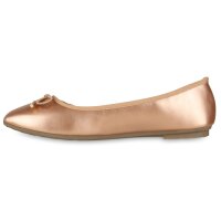 Damen Klassische Ballerinas in Rose Gold