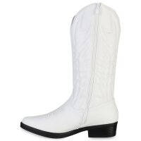 Damen Cowboystiefel in Weiss