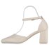 Damen Spitze Pumps in Creme