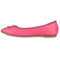 Damen Klassische Ballerinas in Fuchsia