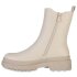 Damen Plateau Boots in Beige