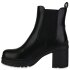 Damen Chelsea Boots in Schwarz