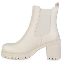 Damen Chelsea Boots in Beige