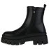 Damen Plateau Boots in Schwarz