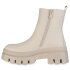 Damen Plateau Boots in Beige