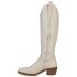 Damen Cowboystiefel in Beige