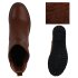 Damen Chelsea Boots in Hellbraun