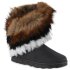 Damen Winter Boots in Grau