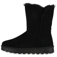 Damen Winter Boots in Schwarz
