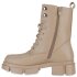 Damen Schnürstiefeletten in Tan