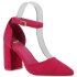 Damen Spitze Pumps in Fuchsia