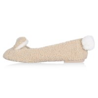 Damen Klassische Ballerinas in Creme Gr.38