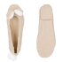 Damen Klassische Ballerinas in Creme Gr.38