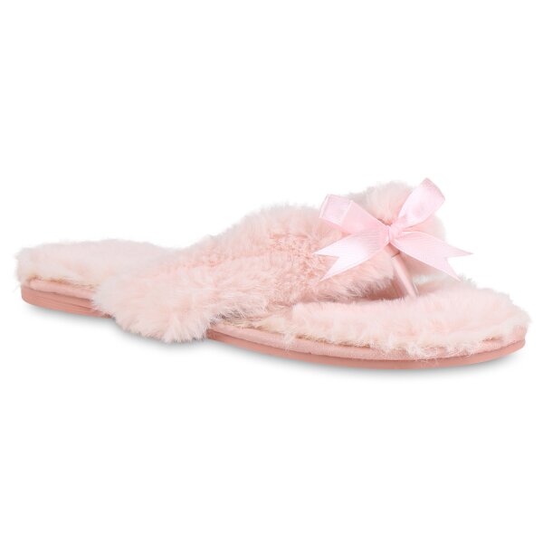 Damen Zehentrenner in Rosa