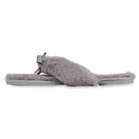 Damen Zehentrenner in Grau