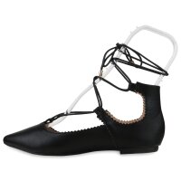 Damen Klassische Ballerinas in Schwarz