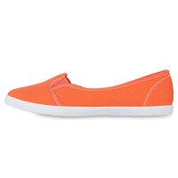 Damen Slip Ons in Coral