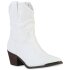 Damen Cowboy Boots in Weiss