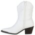Damen Cowboy Boots in Weiss