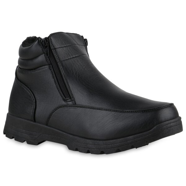 Herren Winter Boots in Schwarz