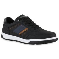 Herren Sneaker low in Schwarz Dunkelblau
