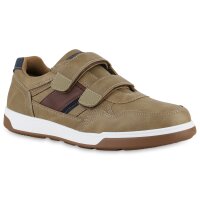 Herren Sneaker low in Khaki Dunkelblau