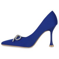 Damen Spitze Pumps in Blau