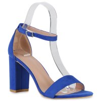Damen Klassische Sandaletten in Blau