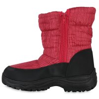 Damen Outdoor Schuhe in Schwarz Hellrot