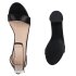 Damen Klassische Sandaletten in Schwarz