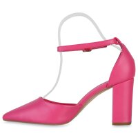Damen Spitze Pumps in Fuchsia
