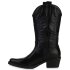 Damen Cowboystiefel in Schwarz