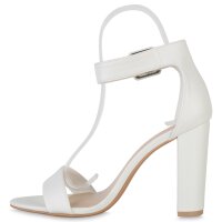 Damen Riemchensandaletten in Weiss
