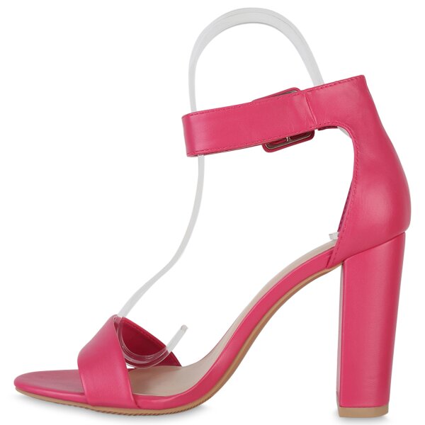 Damen Riemchensandaletten in Fuchsia