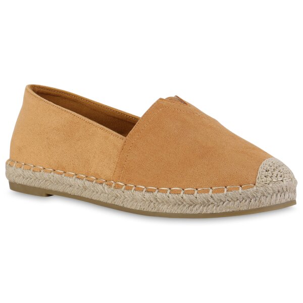 Damen Espadrilles in Hellbraun