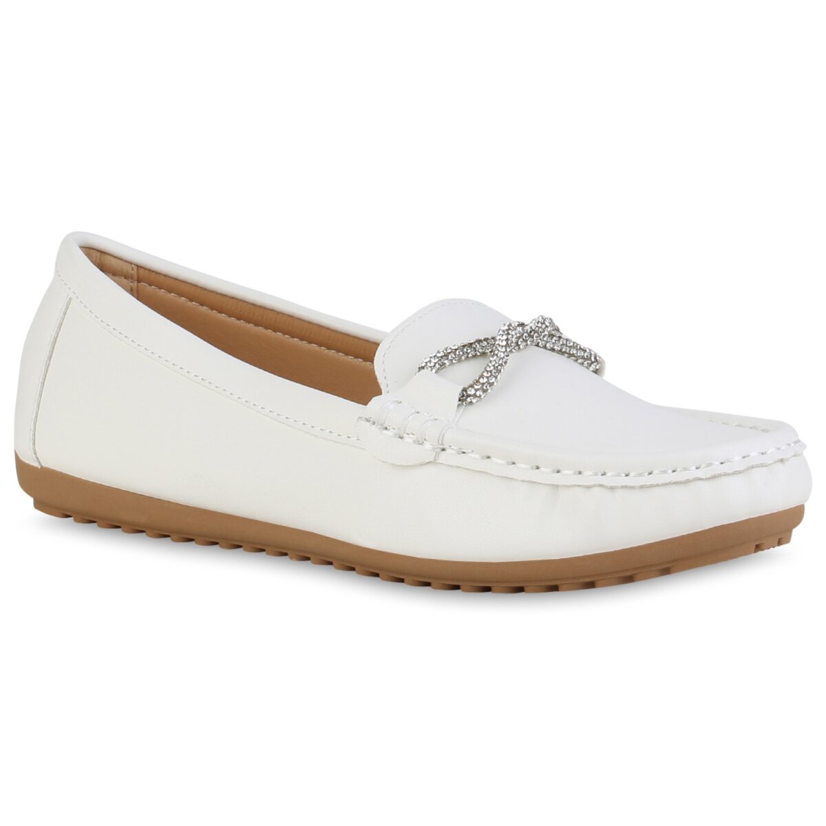 Damen Loafers in Weiss 840286 online kaufen
