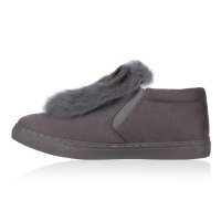 Damen Slip Ons in Grau Gr.36