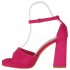 Damen Riemchensandaletten in Fuchsia