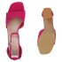 Damen Riemchensandaletten in Fuchsia