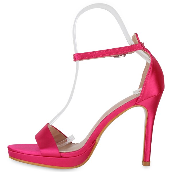 Damen High Heels in Fuchsia