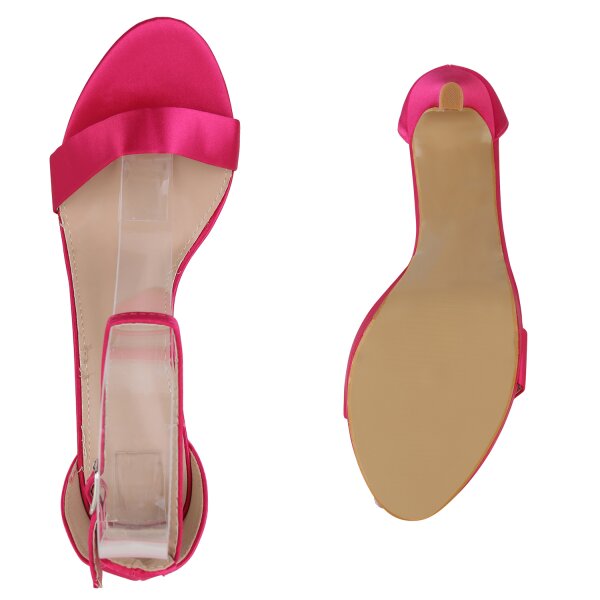 Damen High Heels in Fuchsia