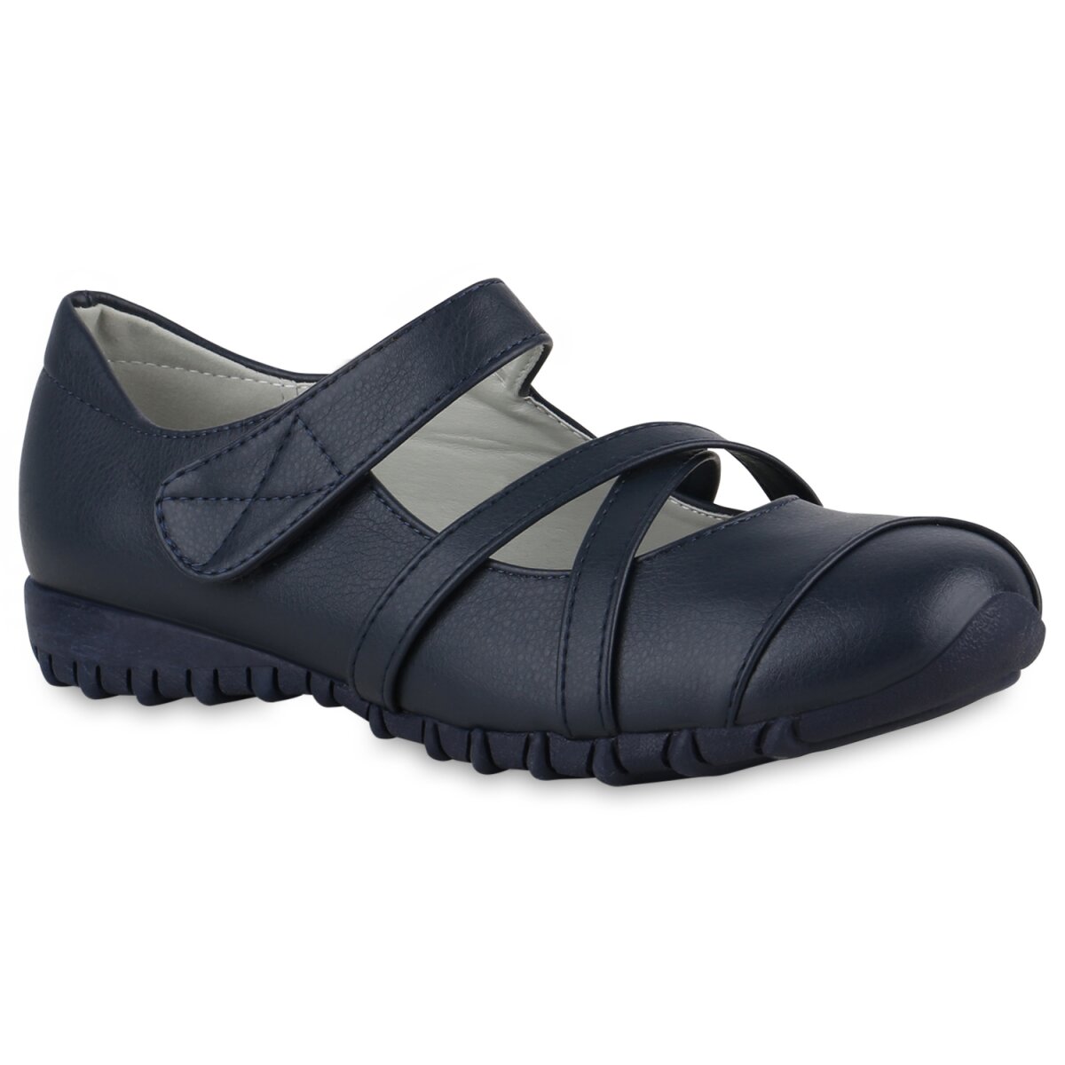 Damen Riemchenballerinas in Dunkelblau 840466 online kaufen
