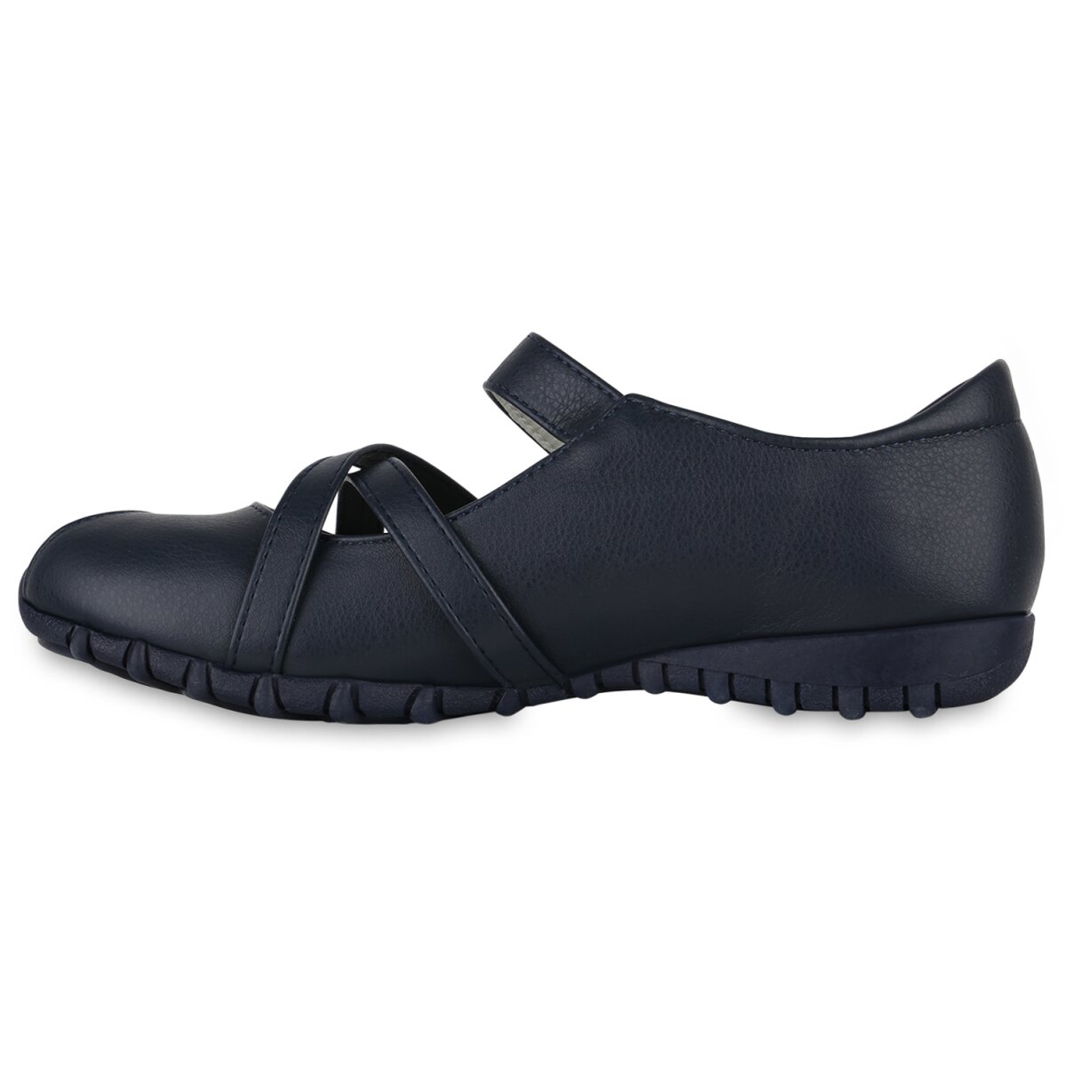 Damen Riemchenballerinas in Dunkelblau 840466 online kaufen