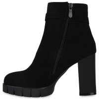 Damen Klassische Stiefeletten in Schwarz